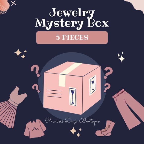Jewelry‎ Mystery Box! 5 Pieces - Picture 1 of 1